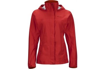 Image of Marmot Precip Jacket - Women's-Scarlet Red-X-Large