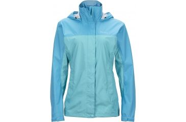 Image of Marmot Precip Jacket - Women's-Skyrise/Paradise-Large
