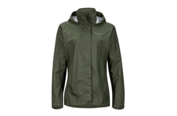 Image of Marmot Precip Jacket - Womens-Beetle Green-X-Small