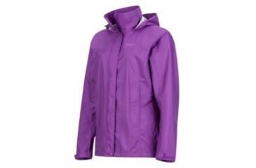 Image of Marmot PreCip Rain Jacket - Women's, Bright Violet, Small, 46200-6238-S