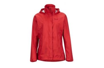 Image of Marmot PreCip Rain Jacket - Women's, Desert Red, Small, 46200-6986-S