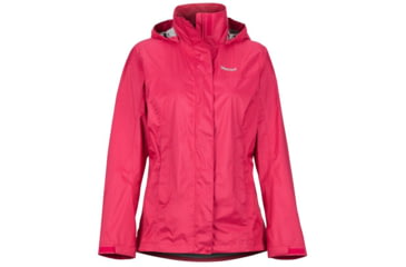 Image of Marmot PreCip Jacket - Womens, Disco Pink, Medium, 46200-7216-Disco Pink-M