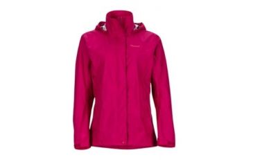 Image of Marmot PreCip Rain Jacket - Women's, Sangria, Small, 46200-6119-S