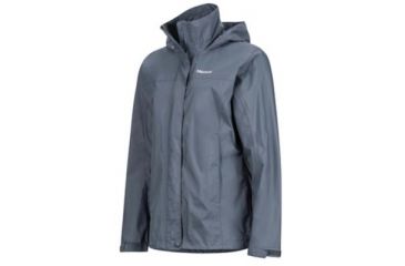 Image of Marmot PreCip Rain Jacket - Women's, Steel Onyx, Double Extra Large, 46200-1515-XXL