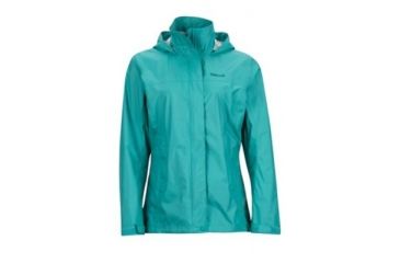 Image of Marmot Precip Jacket - Womens, Teal Tide, Double Extra Large, 46200-3677-XXL