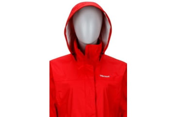 Image of Marmot Precip Jacket - Womens-Tomato-X-Small