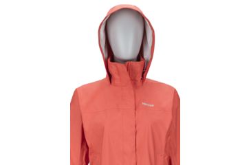 Image of Marmot PreCip Rain Jacket - Womens, Living Coral, Extra Large, 46200-6847-XL