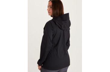 Image of Marmot PreCip Stretch Jacket - Womens, Black, Extra Large, 46130-001-XL