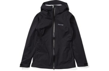 Image of Marmot PreCip Stretch Jacket - Womens, Black, Extra Small, 46130-001-XS