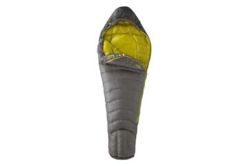 Image of Marmot Quark 30 Sleeping Bag-Cinder/Citronelle-Regular-Left