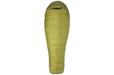 Image of Marmot Radium 30 Sleeping Bag, Long, Dark Citron/Military Green, Long 6ft 6in, LZ, 39430-9436-Long, 6ft6in / LZ