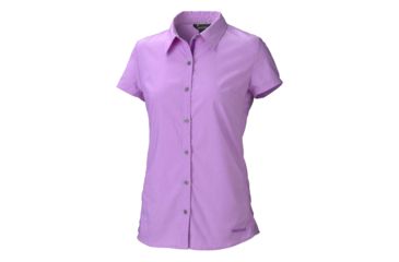 Image of Marmot Reese Short Sleeve - Women's-Vibrant Purple-X-Small