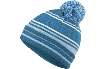 Image of Marmot Retro Pom Hat - Mens, Sapphire, One Size, 17410-2772-ONE