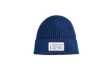 Image of Marmot Retro Trucker Beanie, Arctic Navy/Black, One Size, 14660-AN/B-ONE-DEMO