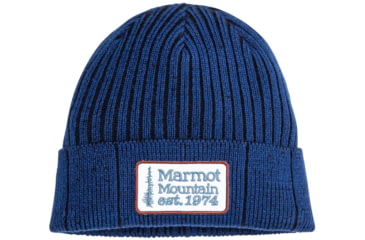 Image of Marmot Retro Trucker Beanie - Mens, Arctic Navy/Black, One Size, 14660-3897-ONE