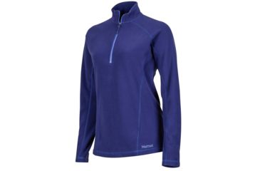 Image of Marmot Rocklin 1/2 Zip Fleece Jacket - Womens, Deep Dusk, Extra Small 88990-3846-XS