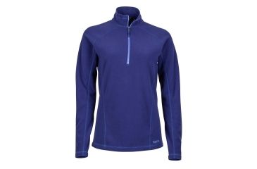 Image of Marmot Rocklin 1/2 Zip Fleece Jacket - Womens, Deep Dusk, Extra Small 88990-3846-XS