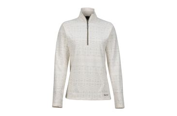 Image of Marmot Rocklin 1/2 Zip Fleece Jacket - Womens, Oatmeal Sunfall, M, 88990-8974-M