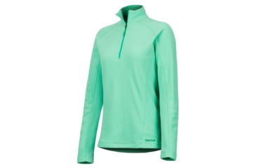 Image of Marmot Rocklin 1/2 Zip Jacket - Womens, Double Mint, Large, 88990-4839-L