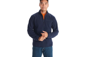 Image of Marmot Rocklin 1/2 Zip - Mens, Arctic Navy, Medium, M12650-2975-M