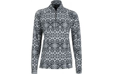 Image of Marmot Rocklin 1/2 Zip - Women's-Black Maya-Small