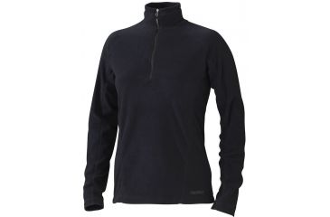 Image of Marmot Rocklin 1/2 Zip - Women's-Black-X-Large