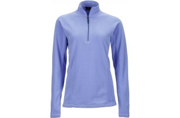 Image of Marmot Rocklin 1/2 Zip - Women's-Periwinkle-Small