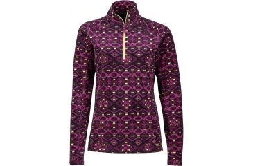 Image of Marmot Rocklin 1/2 Zip - Women's-Purple Orchid Maya-X-Small