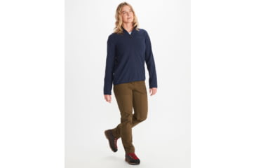 Image of Marmot Rocklin 1/2 Zip - Womens, Arctic Navy, Medium, M12403-2975-M