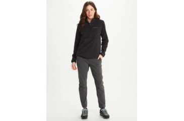 Image of Marmot Rocklin 1/2 Zip - Womens, Black, Medium, M12403-001-M