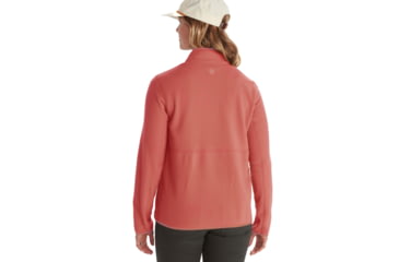 Image of Marmot Rocklin 1/2 Zip - Womens, Grapefruit, Large, M12403-9949-L