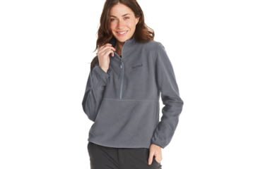 Image of Marmot Rocklin 1/2 Zip - Womens, Steel Onyx, Extra Small, M12403-1515-XS