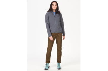 Image of Marmot Rocklin Full Zip Jacket - Womens, Steel Onyx, Extra Small, M12402-1515-XS
