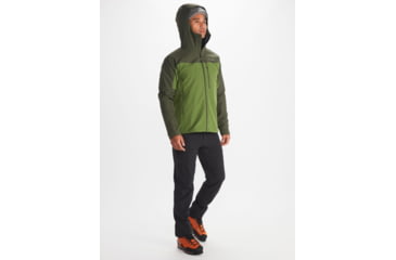 Image of Marmot ROM GORE-TEX Infinium Hoody - Mens, Nori/Foliage, Extra Large, M12360-19591-XL