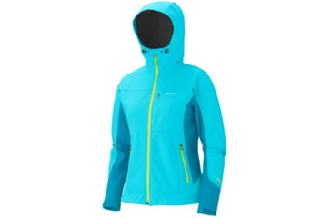 Image of Marmot ROM Jacket - Women's-Blue Pool/Blue Sea-X-Small