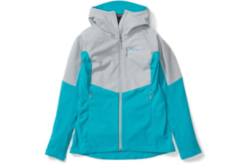 Image of Marmot ROM Jacket - Womens, Enamel Blue/Sleet, Large, 85370-3155-EB/S-L