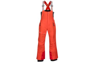 Image of Marmot Rosco Bibs - Boy's-Hot Orange-X-Small