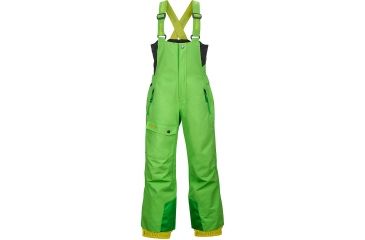 Image of Marmot Rosco Bibs - Boy's-Vibrant Green-X-Small