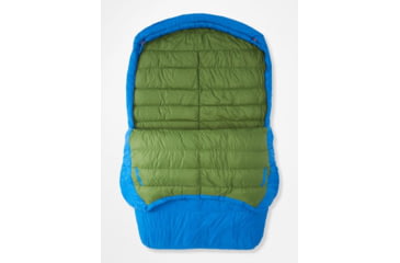 Image of Marmot Sawtooth Doublewide, Dark Azure/Foliage, Dual Zipper, M14024-19625-DZ
