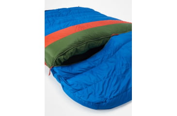 Image of Marmot Sawtooth Doublewide, Dark Azure/Foliage, Dual Zipper, M14024-19625-DZ