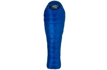 Image of Marmot Sawtooth Sleeping Bag, Surf/Arctic Navy, Reg 6ft0in/Left Zip, 29870-3901-LZ
