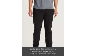 Image of Marmot Scree Pant - Mens, Black, 40, Regular, 81910-001-40