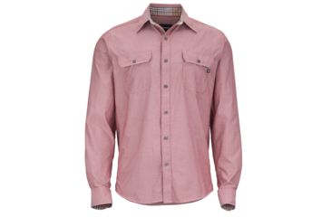 Image of Marmot Skyliner Long Sleeve Shirt - Men's, Team Red, Medium 53990-6278-M