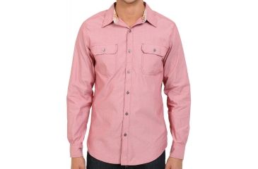 Image of Marmot Skyliner Long Sleeve Shirt - Men's-Team Red-Small