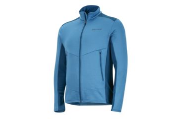 Image of Marmot Skyon Fleece Jacket - Mens, Slate Blue/Moroccan Blue, Medium 73100-3824-M