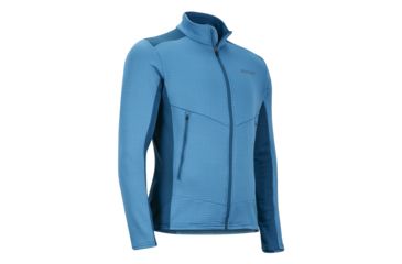 Image of Marmot Skyon Fleece Jacket - Mens, Slate Blue/Moroccan Blue, Medium 73100-3824-M
