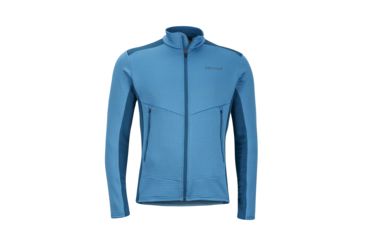 Image of Marmot Skyon Fleece Jacket - Mens, Slate Blue/Moroccan Blue, Medium 73100-3824-M