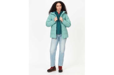 Image of Marmot Slingshot Jacket - Womens, Blue Agave, Extra SmallMediumaLargeLarge, M15862-3637-XS