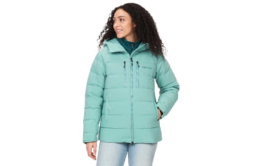 Image of Marmot Slingshot Jacket - Womens, Blue Agave, Extra SmallMediumaLargeLarge, M15862-3637-XS