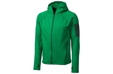 Image of Marmot Stretch Fleece Hoody - Men's-Green Bean-Medium